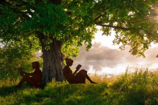 lesen im Herbst ist wunderschön